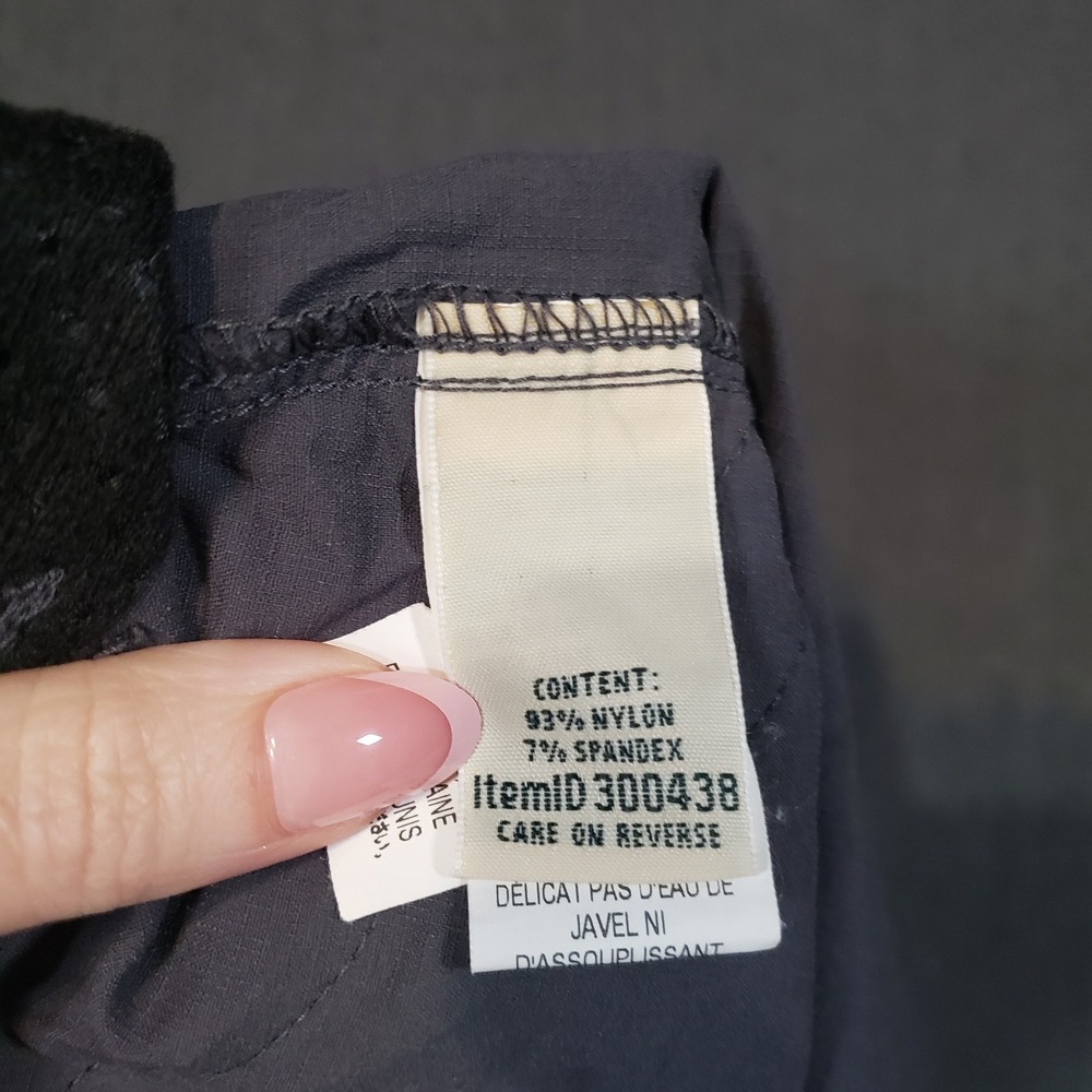 L.L. Bean Cargo Pants Womens 14 Pet Gray Hiking Outdoor Stretch 300438 - Picture 4 of 10